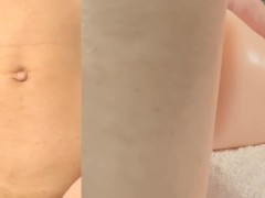 2画面 無修正偽口マンコに腰を振って口腔内射精！ - Screenshot 4 of 16 - Blowjob