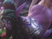Preview 3 of Tyrande Whisperwind big ass fuck - Warcraft (Fpsblyck)