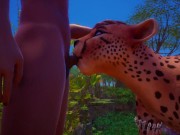 Preview 4 of Furry kitty Sat on my face and I ejaculate | Wild life