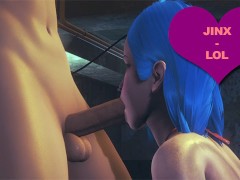League of Legends Hentai - Jinx Part 2 (Uncensored)