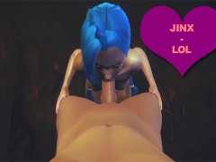 League of Legends Hentai - Jinx Part 3 (Uncensored)