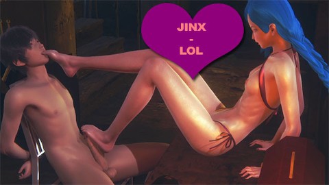 League of Legends Hentai - Jinx Part 4 (Uncensored)