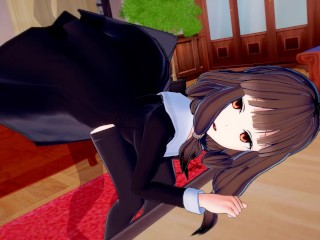 【MIKO IINO】【HENTAI 3D】【SHORT ONLY TABLE DOGGYSTYLE POSE】【KAGUYA SAMA WA KOKURASETAI】