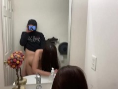 Malibog na Pinay Nagpakantot sa Banyo Makatapos lang sa Sarap
