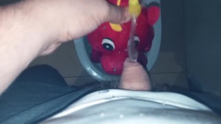 Red dragon Drake Peeing #1