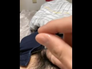 僕の先走り汁すんごい粘着質なんです♡【カウパー動画】