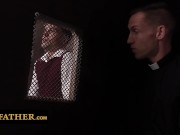 Preview 1 of YesFather - Perv Old Priest Blows Shy Catholic Boy And Pounds Him During Confession