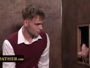 Preview 2 of YesFather - Perv Old Priest Blows Shy Catholic Boy And Pounds Him During Confession