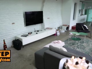 itsPOV - Lesbo teens Angie Lynx and Adelle Sabelle crave older cock experience screenshot number 1