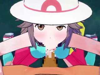 【ポケモン リーフ】リーフがフェラチオで搾り取ってくれるだけ