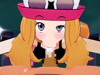 【ポケモン セレナ】セレナがフェラチオで搾り取ってくれるだけ