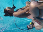 Preview 3 of Polina Rucheyok gets fucked hard in her mouth underwater