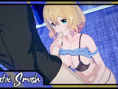 Nanami rides dick at the aquarium! Rent-A-Girlfriend Hentai.