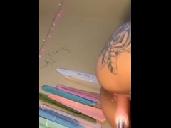 Pink Light Skin Pussy Drilled By Sex Machine