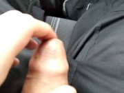 Preview 3 of Horny Guy Sticks His Finger In And Plays With The Foreskin, Ends With A Big Squirting Cumshot