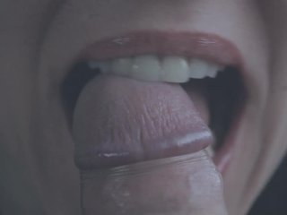 Close Up Cock Licking Till It Explodes