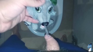 Wolf 3 Peeing #1