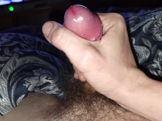 Solo Slow Masterbation Lots of Precum