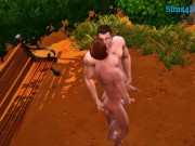 Preview 4 of Twink's first sex party - SIMS 4