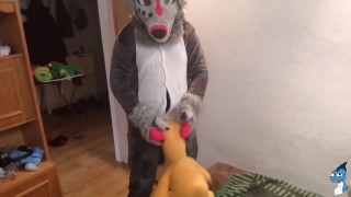 🐺Digimon Agumon e Freddy Wolf Fun1 🐺