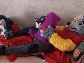 🐺Barney Dinosaur and Freddy wolf Funũ🐺