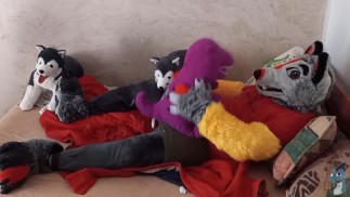 🐺Динозавр Барни и волк Фредди Веселье$1🐺