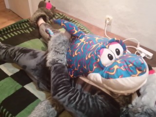 🐺 Голубая акула и волк Фредди Fun#1🐺