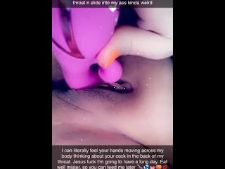 Lonely MILF Snapchat Masterbation