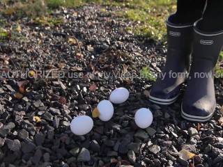 Rubber Laarzen Seizoen | Eieren Verpletteren