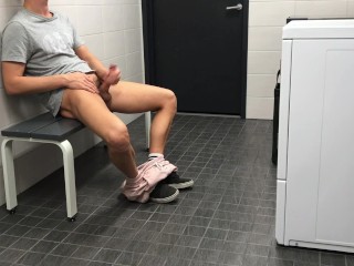 I Wanna Cum so Badly / Jerking off in the Laundry Room