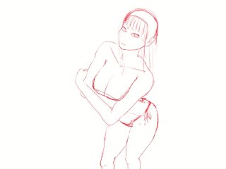 2MIN Anime Lewd Hentai Animation HENTAI DRAWING ahe5