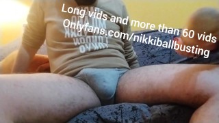 Breaking balls. Full videos and more than 60 vids in my OF!