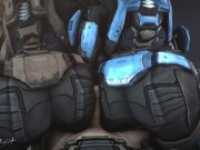Preview 6 of No Staring! (Halo: Reach Kat Anal SFM Animation)