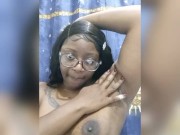 Preview 3 of Naejae nipple play and cum before a quick wash up