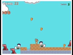 MANLYFOOT - 8bit retro style arcade game - Play as my foot and avoid enemy’s such as stinky socks