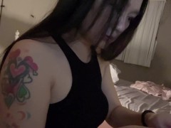 Video swag daisybaby V怪客成人版大量精液無套中出 V Monster fuck me without condom & Creampie