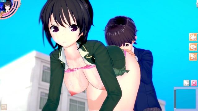 【エロゲーコイカツ！】僕は友達が少ない 三日月夜空3DCG巨乳アニメ動画(はがない)[Hentai Game Koikatsu! Haganai Yozora Mikazuki(Anime 3DCG Porn Video