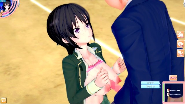 【エロゲーコイカツ！】僕は友達が少ない 三日月夜空3DCG巨乳アニメ動画(はがない)[Hentai Game Koikatsu! Haganai Yozora Mikazuki(Anime 3DCG Porn Video