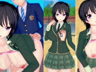 [hentai Spel Koikatsu! ]heb Seks Met Grote Tieten Haganai Yozora Mikazuki.3DCG Erotische Anime-video
