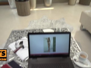 itsPOV - Vyvan Hill blonde hottie desperately fucks for cash