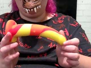 Showing you the new dildos I bought