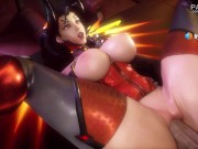 Preview 3 of Mercy POV Pussy Creampie (with sound) 3d overwatch animation hentai anime cum inside blender sfm