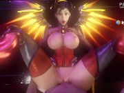 Preview 6 of Mercy POV Pussy Creampie (with sound) 3d overwatch animation hentai anime cum inside blender sfm