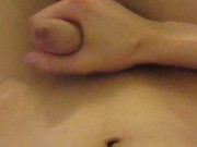 Preview 5 of British Twink Cums on Belly POV