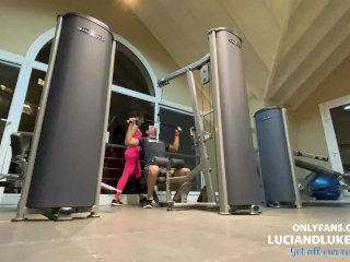 I Got Really Horny in the Gym, and I Fuck in the LockerRoom - Luci andLuke - PART 1