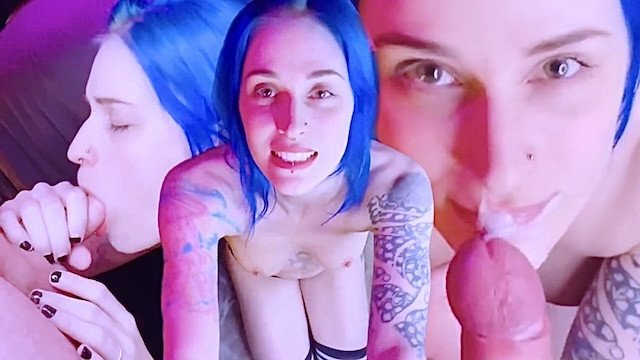 POV: Shy Goth Girlfriend Wants Your Cum On Her Face for the First Time