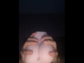 Thrusting in cowgirl position