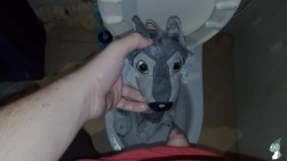 Wolf 1 Peeing#2