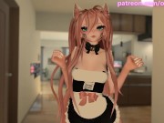 Preview 4 of Horny Maid will do anything for Master - POV Lewd Roleplay - VRchat erp Preview