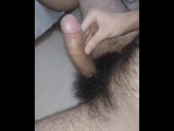 huge bear jerking his fat amazing cock/ my insta, is in my profile! call me there to talk